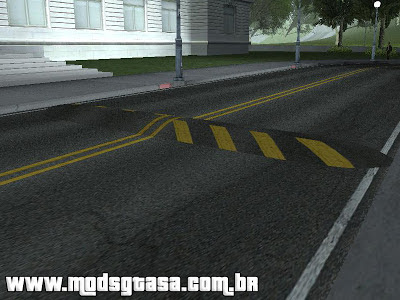 Quebra Molas (Lombadas) por toda San Andreas para GTA San Andreas